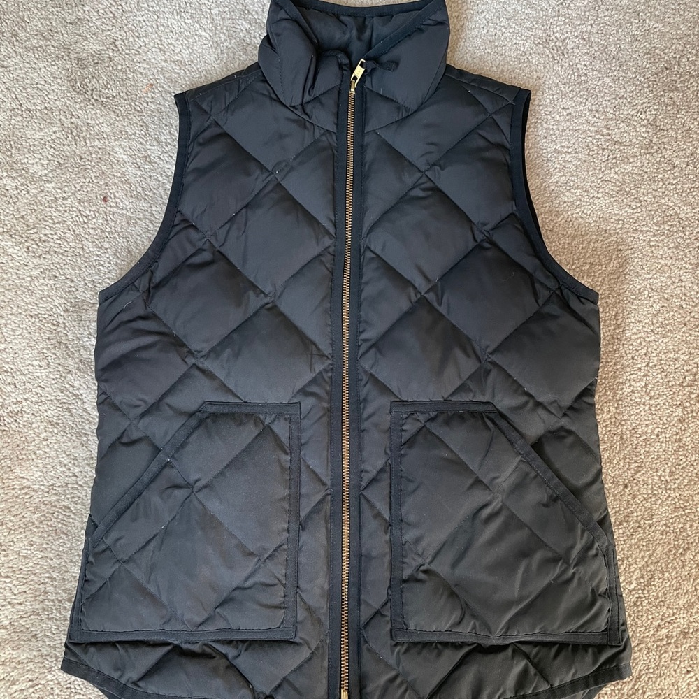 EUC XXS Black J.Crew Vest!! 🖤🖤🖤